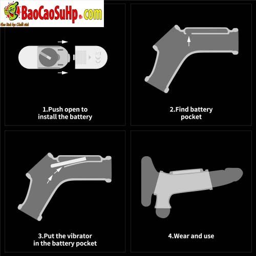 bao cao su donden Lovetoy Knights Ring 5 - Bao cao su donden thân hở đầu Lovetoy Knights Ring rung (Xanh lam)