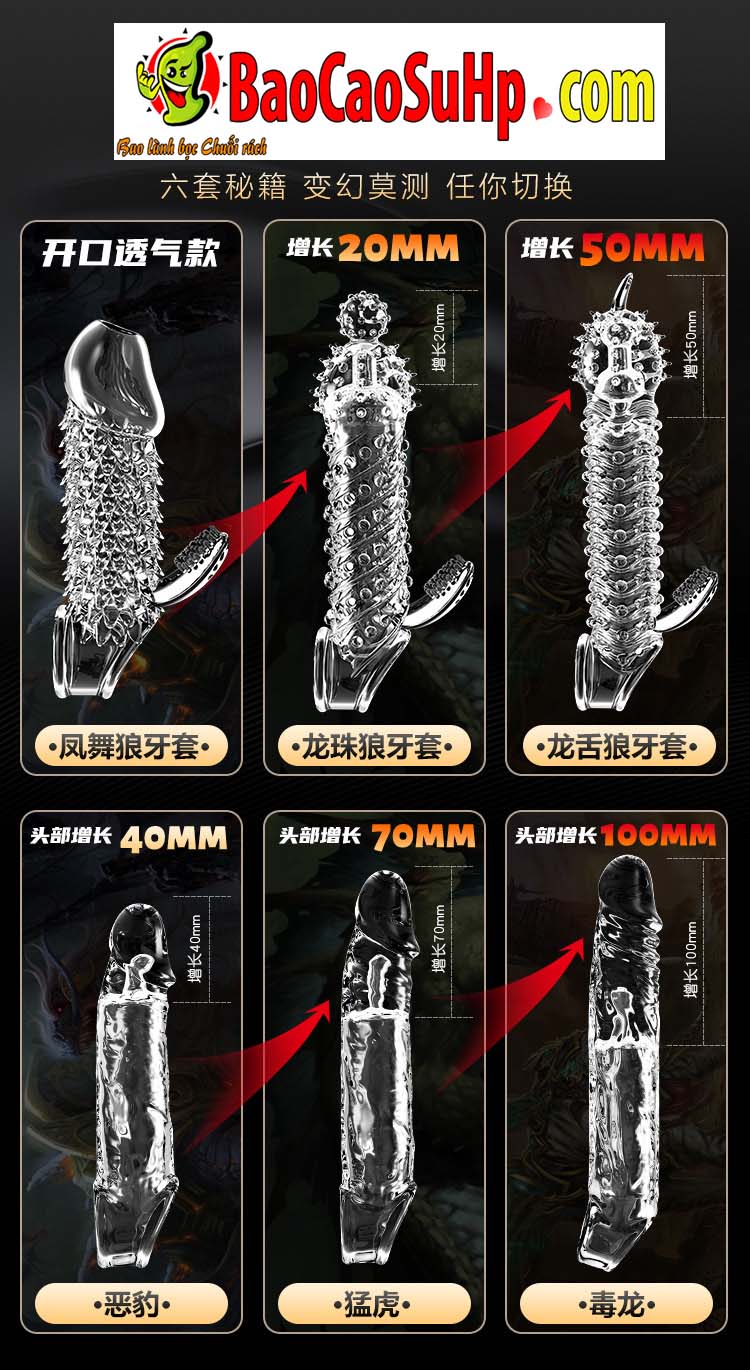 Bao cao su donden hở đầu Tiger Leopard vảy rồng tăng khoái cảm Bao cao su donden hở đầu Tiger Leopard vảy rồng tăng khoái cảm