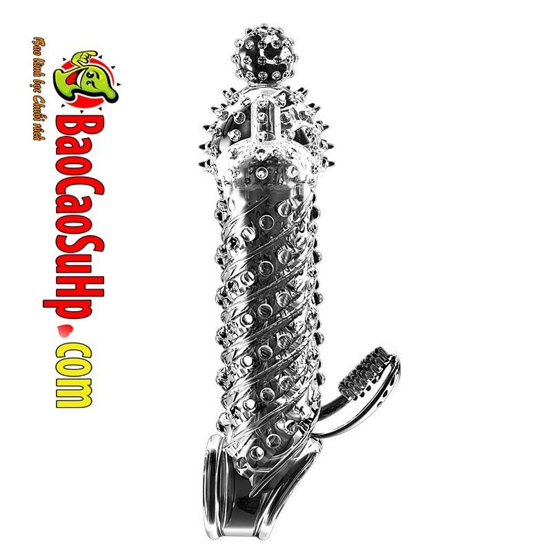 Bao cao su donden Tiger Leopard vảy rồng đầu chùy kích thích mạnh