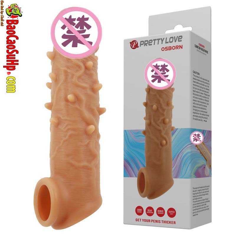 Bao cao su donden gai gân màu da bền bỉ Prettylove OSBORN siêu chắc chắn