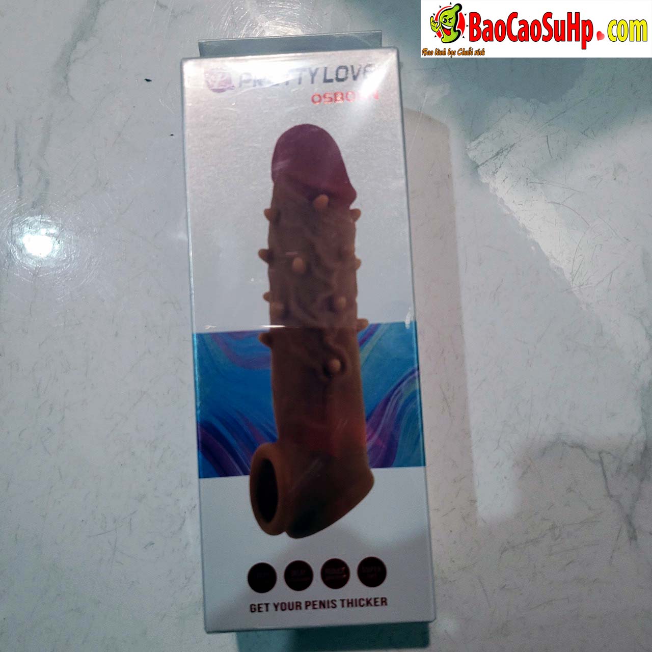 Bao cao su donden gai gan mau da ben bi Prettylove OSBORN 1 - Bao cao su donden gai gân màu da bền bỉ Prettylove OSBORN