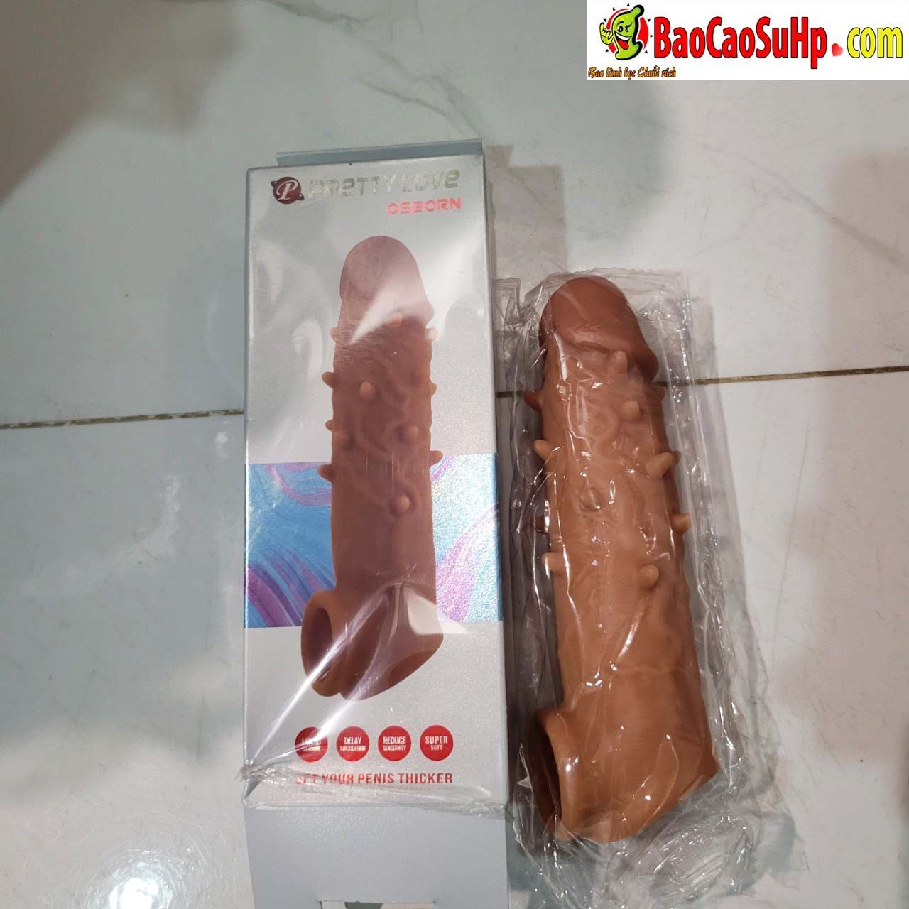 Bao cao su donden gai gan mau da ben bi Prettylove OSBORN - Bao cao su donden gai gân màu da bền bỉ Prettylove OSBORN