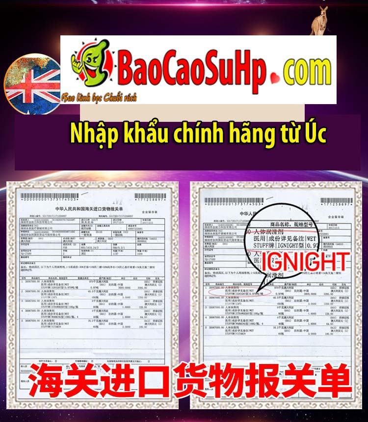 Gel bôi trơn Úc tăng khoái cảm, nhập khẩu cao cấp, giá tốt