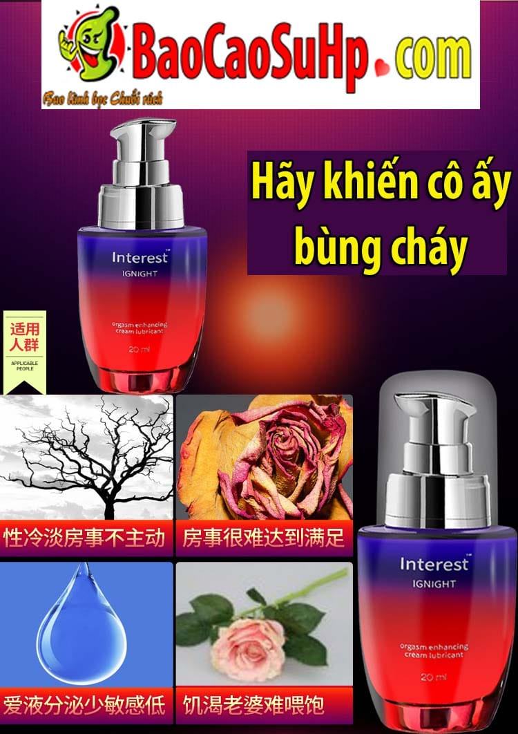 Gel bôi trơn Âm Đạo Kích Thích Nhập Khẩu Úc Tăng Cảm Giác