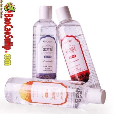 Gel bôi trơn cao cấp Mizzzee mùi hoa hồng lavender lô hội 300ml thơm mát 