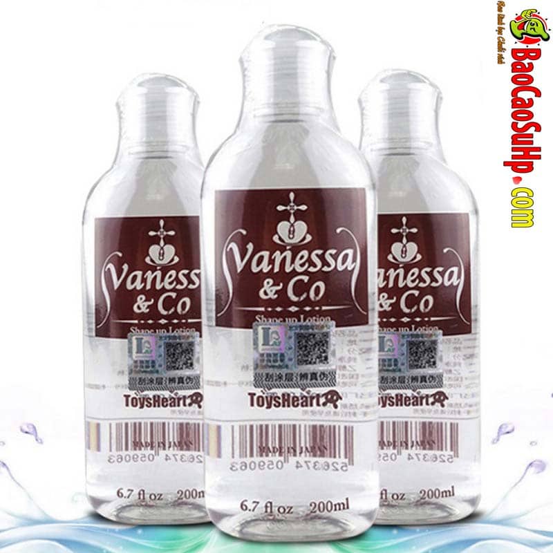 Gel Bôi Trơn Vanessa Nhật Bản Gốc Nước 200ml An Toàn Làm Mềm Da 