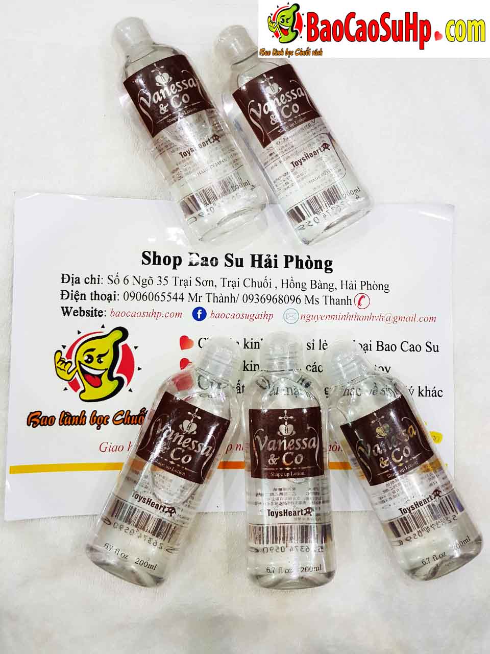 Gel bôi trơn Vanessa Co 200ml Nhật Bản an toàn nữ giới