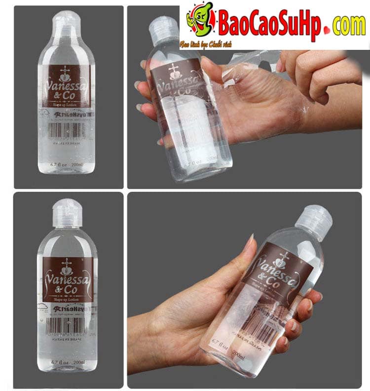 Gel Bôi Trơn Vanessa Co Nhật Bản Gốc Nước 200ml Mềm Mịn Dịu Nhẹ