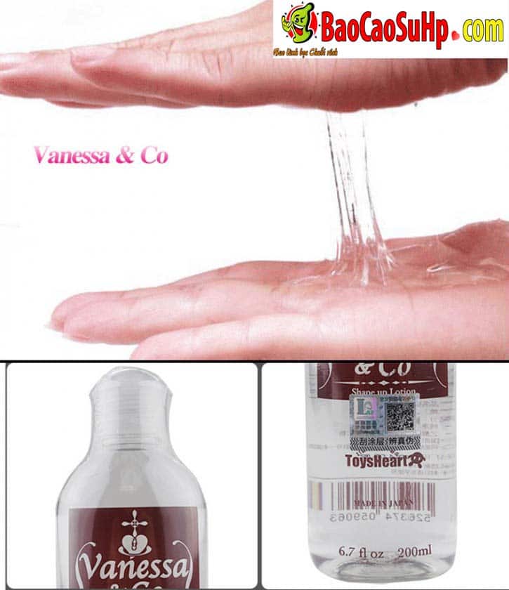 Vanessa Co Japanese Water-Based Female Lubricant Gel 200ml