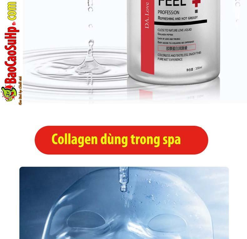 Gel Bôi Trơn Collagen D.A Love Độc Quyền Kích Thích