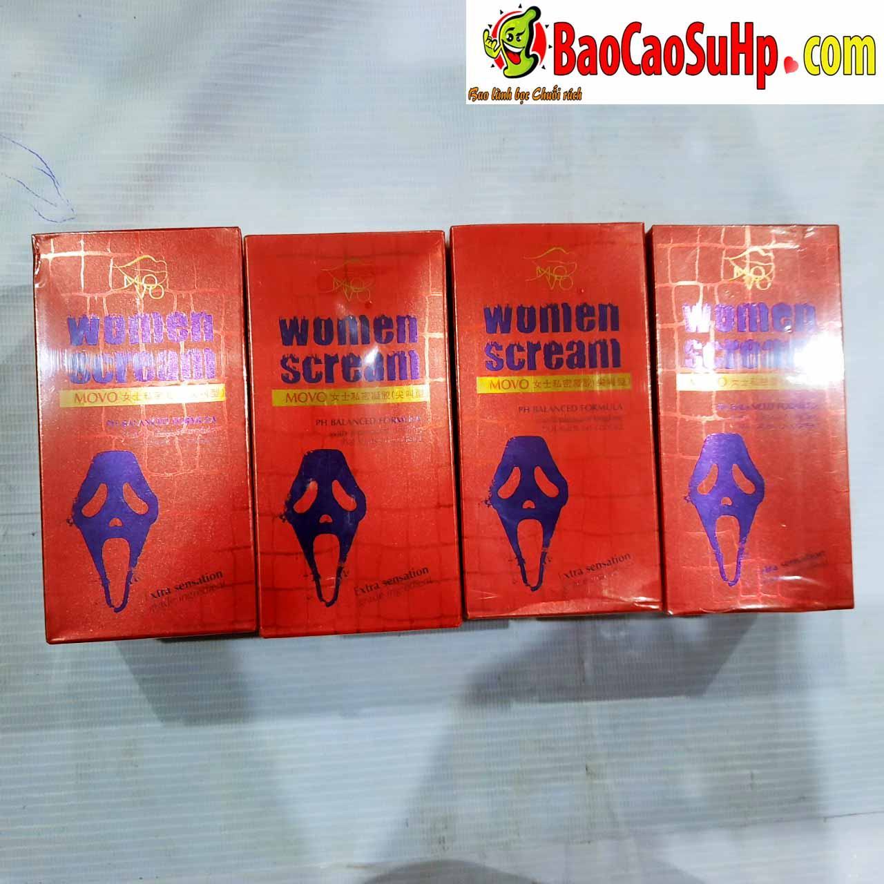 Gel bôi trơn Movo Scream 12ml tăng khoái cảm mạnh mẽ