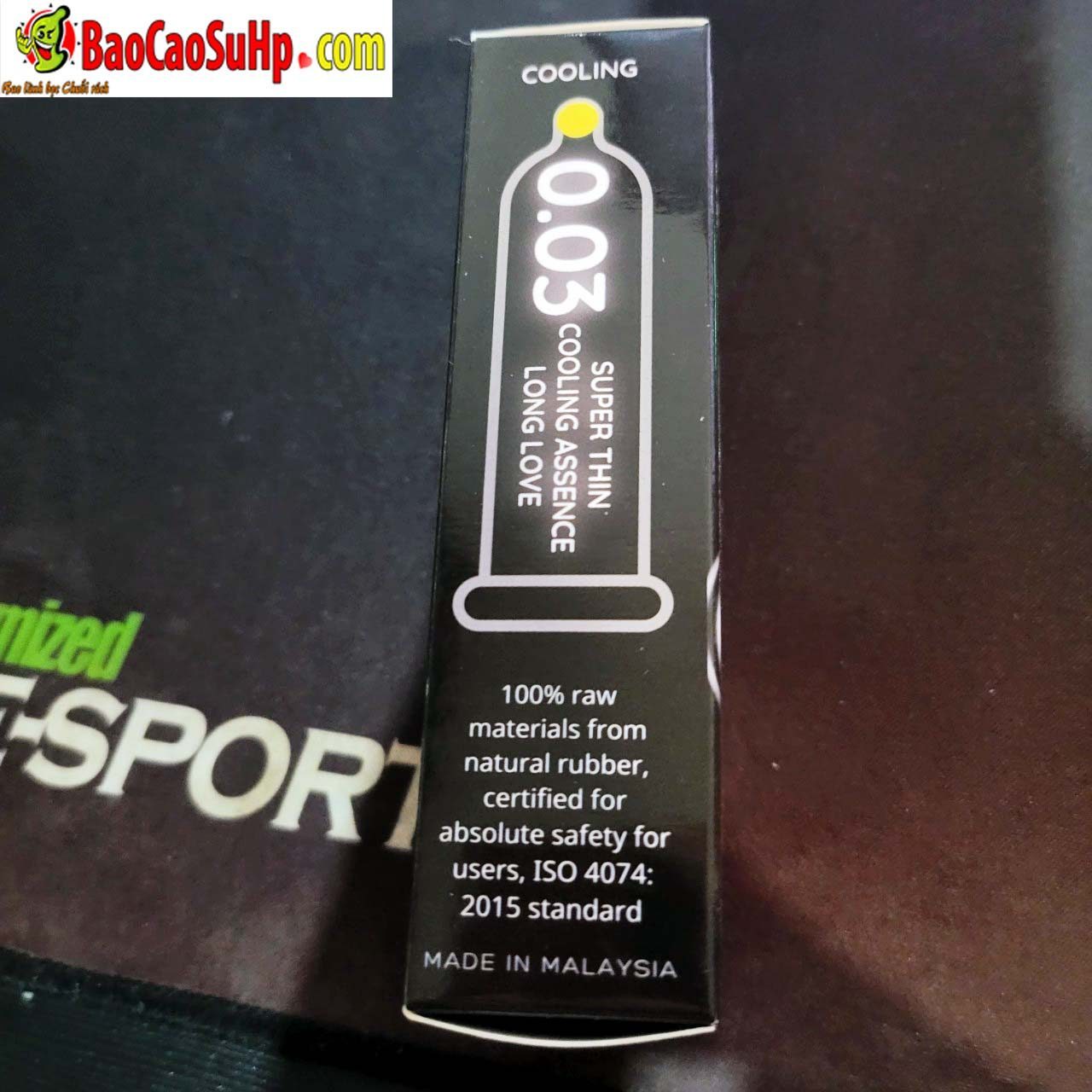 bao cao su maxman 0 10 - Bao cao su maxman siêu mỏng 0.03mm 5in1 bạc hà.