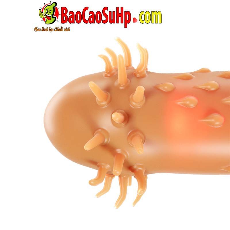 Bao cao su Pikilin đầu râu nhím gai nổi lưỡi liếm kích thích mạnh Bao cao su Pikilin đầu râu nhím gai nổi lưỡi liếm kích thích mạnh