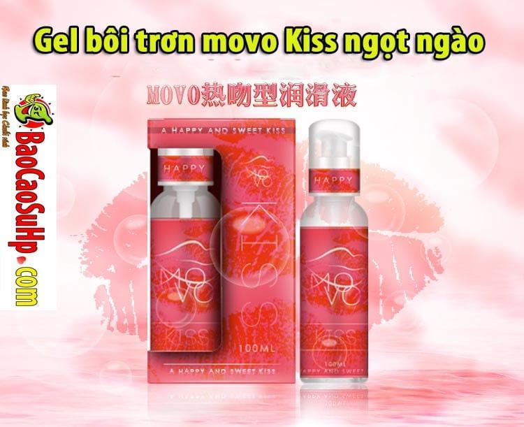 Gel bôi trơn Movo Kiss vị ngọt kích thích cảm giác yêu
