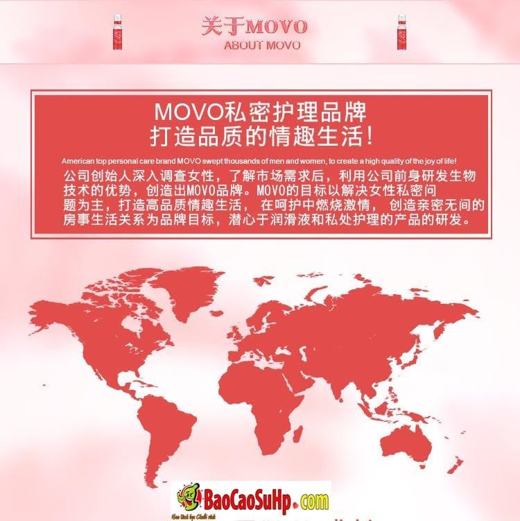 Gel bôi trơn Movo Kiss thơm ngát nâng cao cảm xúc yêu