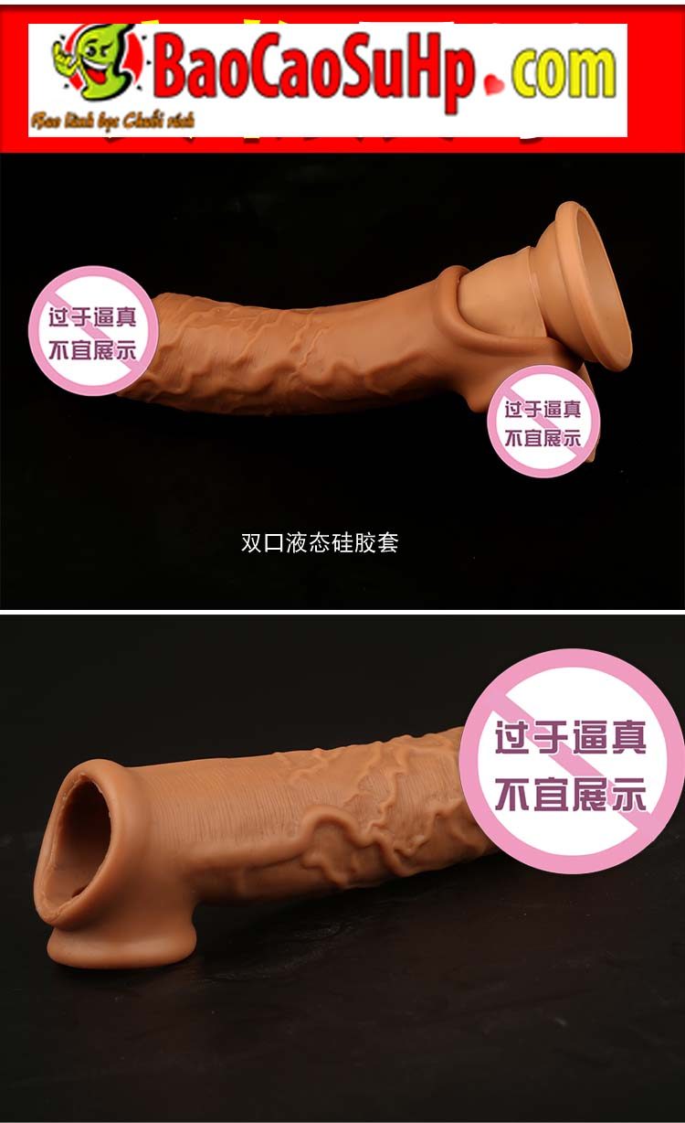 bao cao su donden Silicone Tyson 15 - Bao cao su donden Silicone Tyson mềm mại màu da gân nổi
