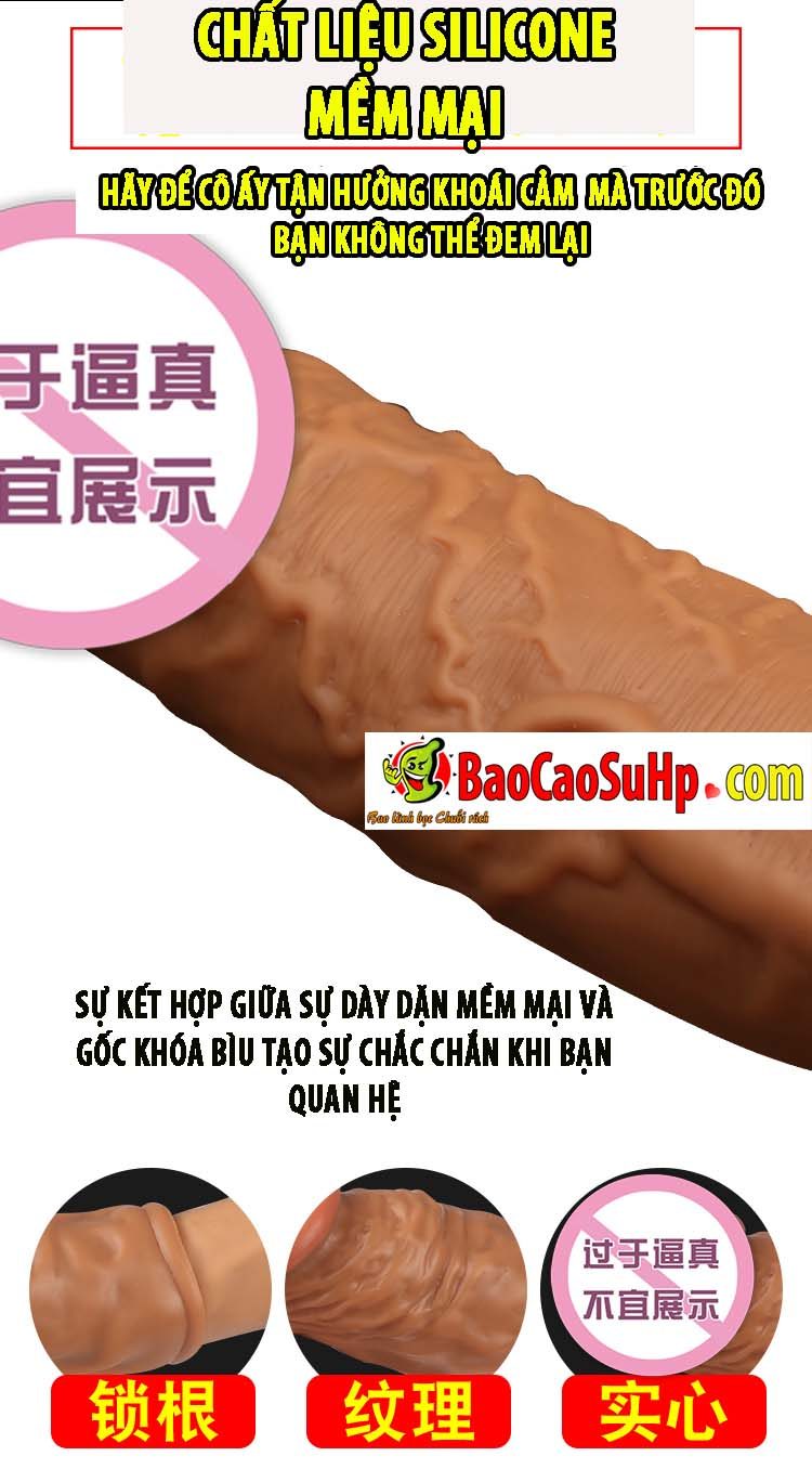 Donden Tyson Reusable Silicone Textured Condom