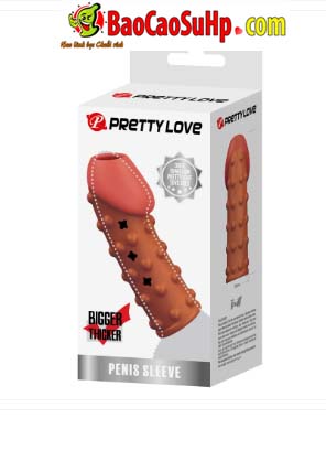 Bao Cao Su Don Den Ho Dau Co Gai PRETTY LOVE BI 026274 6 - Bao Cao Su Đôn Dên Hở Đầu Có Gai PRETTY LOVE (BI-026274) Silicone