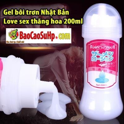 Gel bôi trơn Love sex Nhật Bản 200ml tăng khoái cảm
