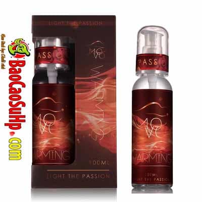 Gel bôi trơn Movo Warm cao cấp ấm nồng nàn khắc phục khô rát 