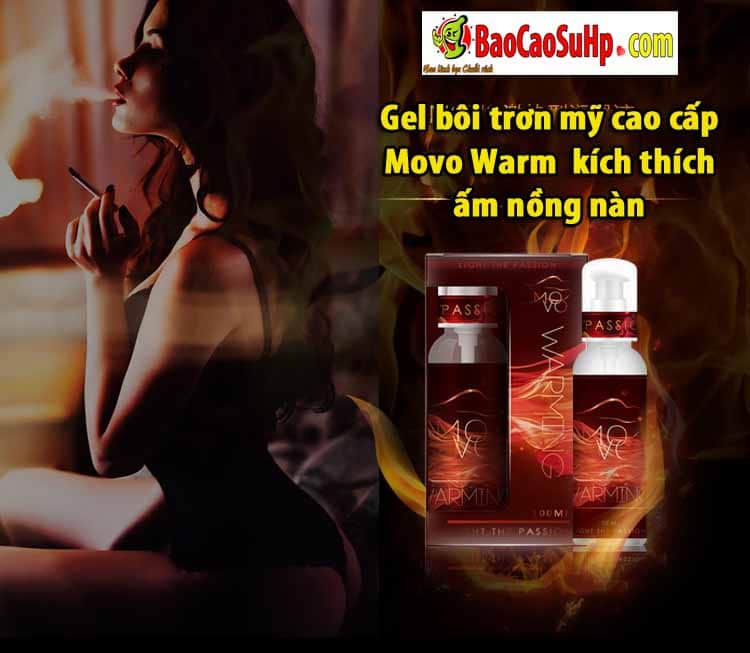 Gel bôi trơn Movo Warm ấm áp, mượt mà kích thích cực đỉnh
