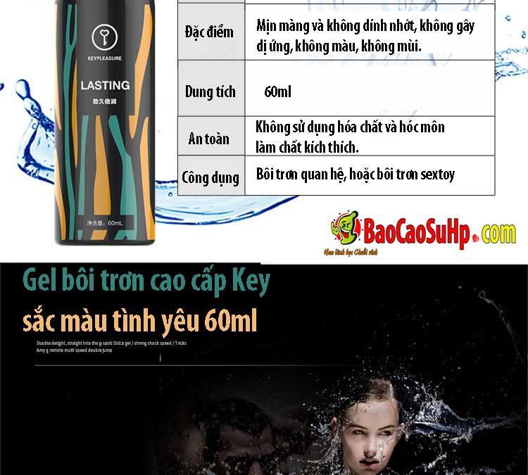 Premium Colorful Love Lubricant Gel 60ml for Smooth Sensation