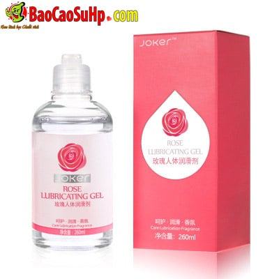 Gel bôi trơn The Joker 260ml tự nhiên mượt mà, hoa hồng lô hội