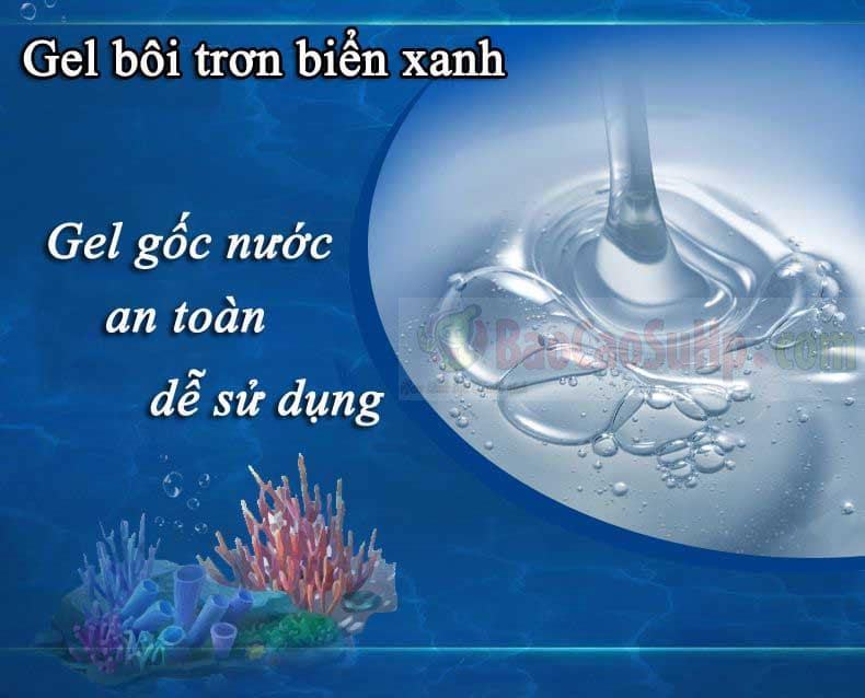 Gel bôi trơn Classic mát lạnh biển xanh 150ml tăng khoái cảm