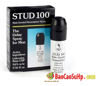 Chai xịt kéo dài Stud 100 chính hãng Hải Phòng chống xuất tinh sớm 