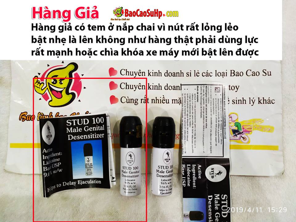 Stud 100 Hải Phòng chính hãng chai xịt kéo dài hiệu quả cao