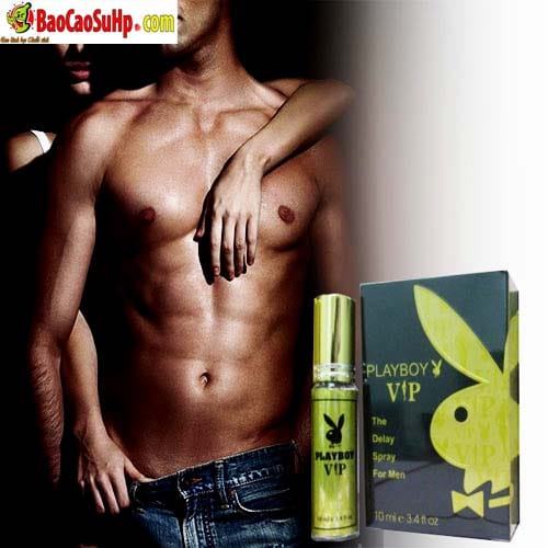 Chai xịt chống xuất tinh sớm Playboy VIP Gold thỏi son mới 
