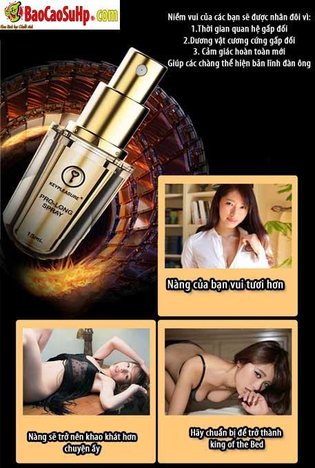  Shop bán Chai xịt kéo dài thời gian quan hệ Key Prolong Spray cao cấp 15ml chính hãng