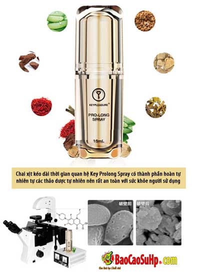 Key Prolong Spray 15ml Delay Male Performance Enhancer