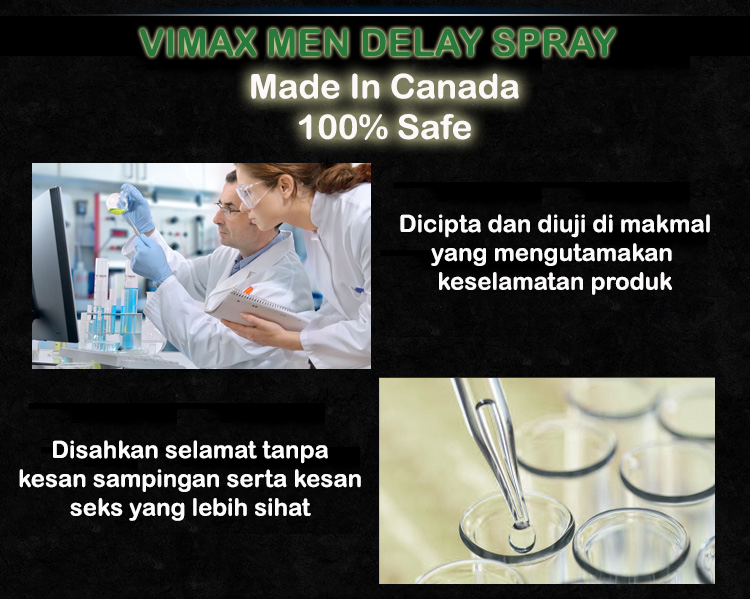 Vimax Men Delay Spray thuốc xịt kéo dài hiệu quả tăng cường sinh lý