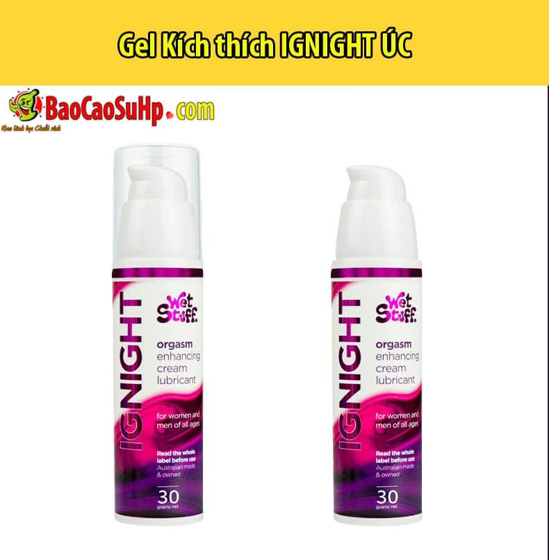 Gel bôi trơn IGNIGHT Úc tăng cảm xúc cực khoái tự nhiên Gel bôi trơn IGNIGHT Úc tăng cảm xúc cực khoái tự nhiên