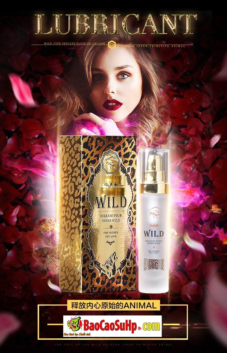 Gel MoVo Wild Hoang Dại Như Báo Kích Thích Nữ Cao Cấp