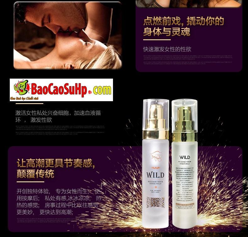 Gel kích thích nữ cao cấp MoVo Wild cảm giác mạnh kích yêu
