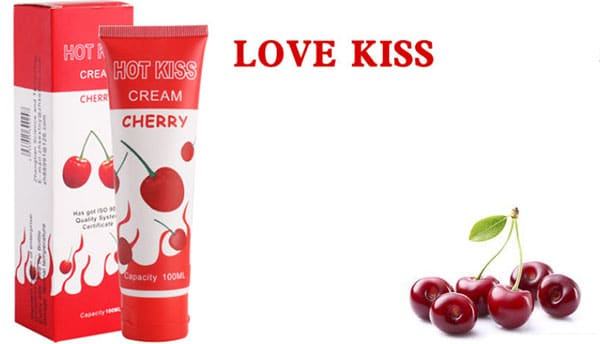 Gel bôi trơn Love Kiss Cherry tăng khoái cảm mềm mại thoải mái