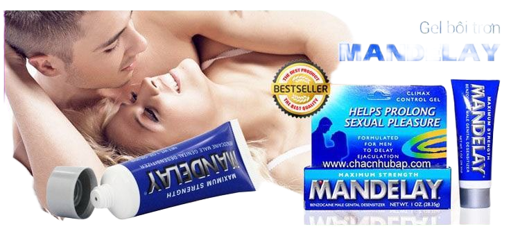 Gel bôi trơn Mandelay 2in1 kéo dài quan hệ tăng độ ẩm cho nàng 