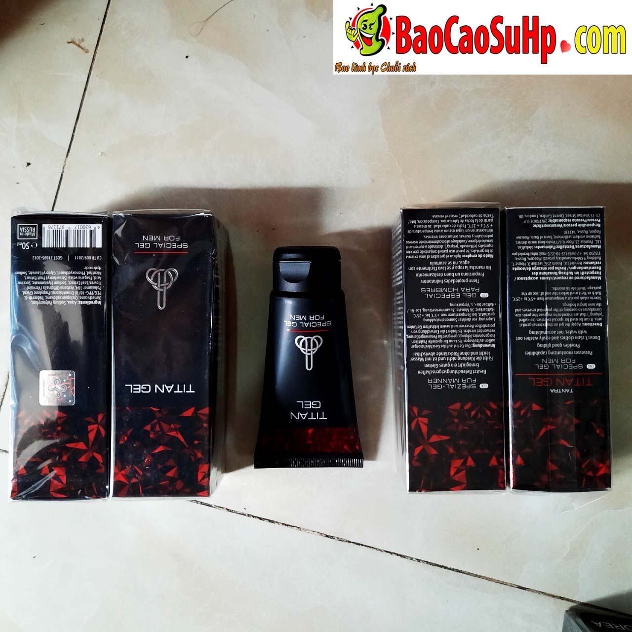 Gel Titan Nga chính hãng mua ngay giá tốt Hải Phòng