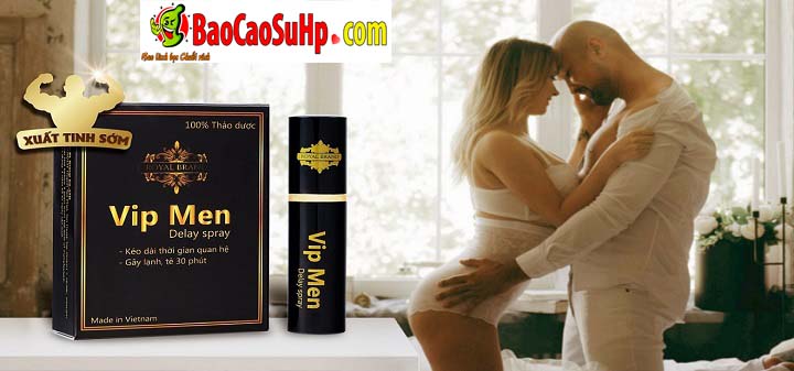 Vipmen Natural Sinsu Delay Spray Herbal Long-Lasting Performance