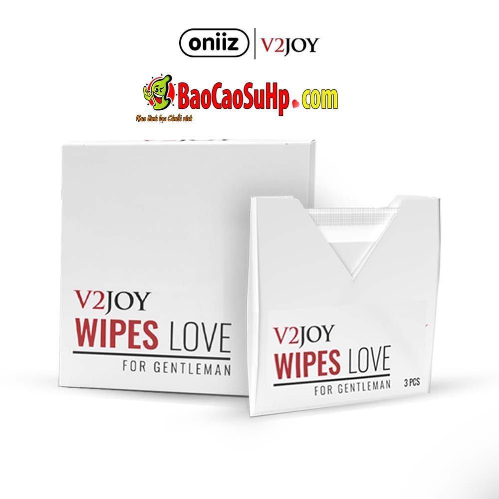 Khăn lau chống xuất tinh sớm thảo dược Vjoy an toàn hiệu quả