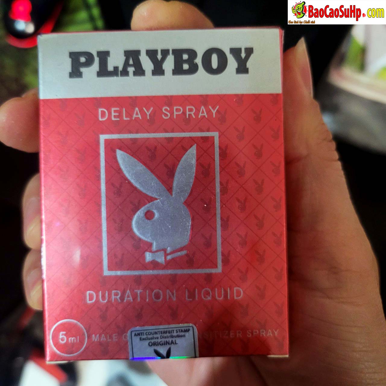 Playboy Red Vid Delay Spray Vitamin E Long Lasting Formula
