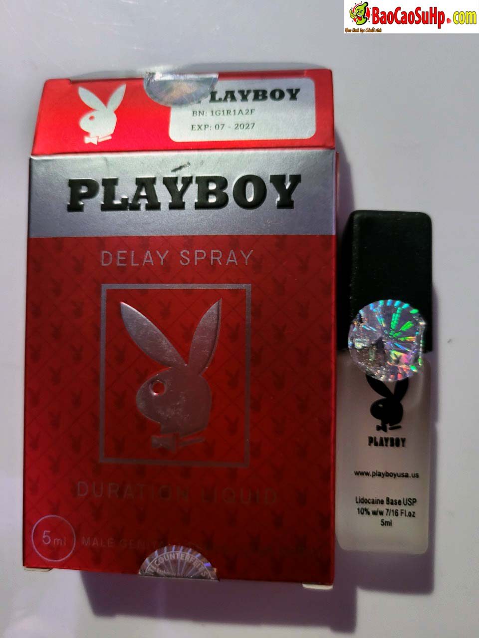 chai xit playboy red 3 1 - Chai xịt playboy Red Vid vitamin E đỏ kéo dài thời gian quan hệ mới