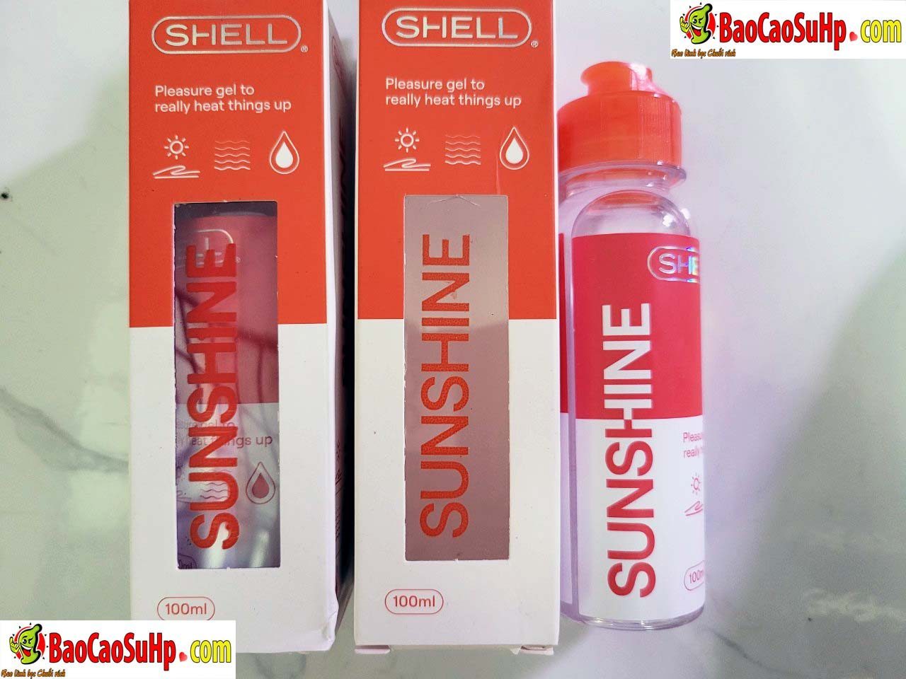Gel nóng ấm Shell Warming Shunshine 100ml 2022 tươi mát kích thích