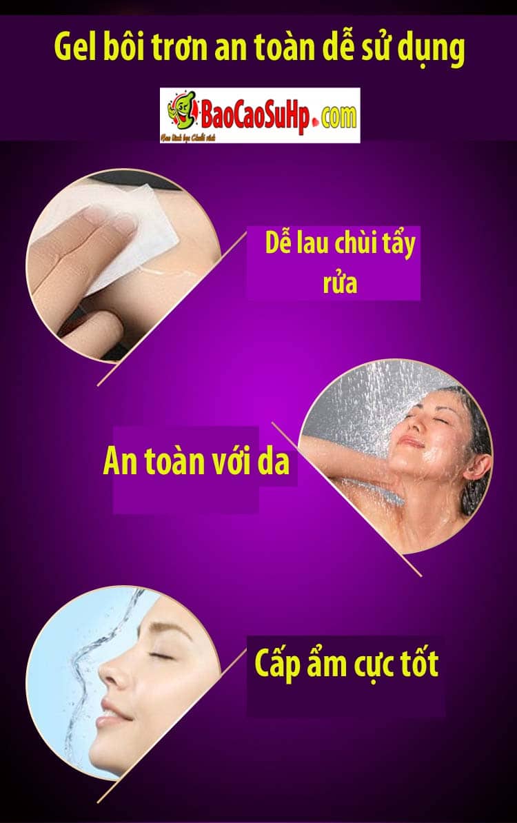 Gel bôi trơn Clee gốc nước mềm mượt, giá tốt, tiện dụng