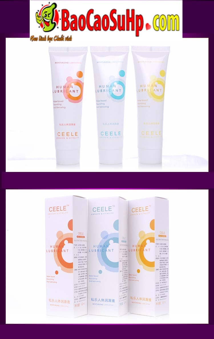 Gel bôi trơn gốc nước Clee Human Lubricant giá tốt dễ thoa