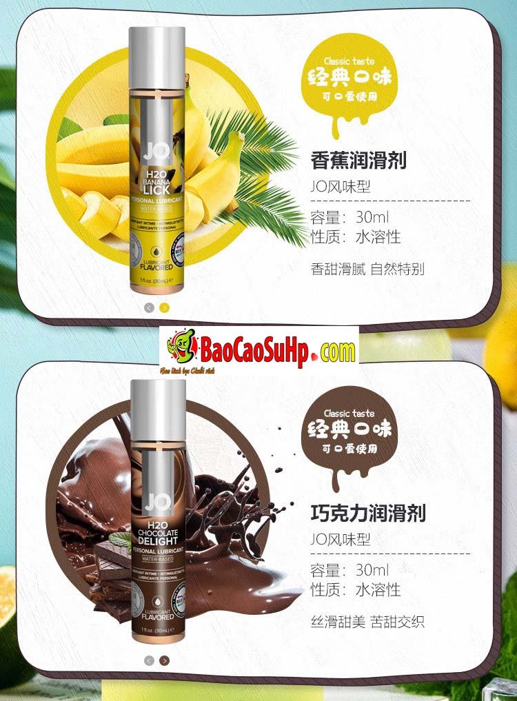 Jo H20 Fruity USA Natural Scented Water-Based Personal Lubricant