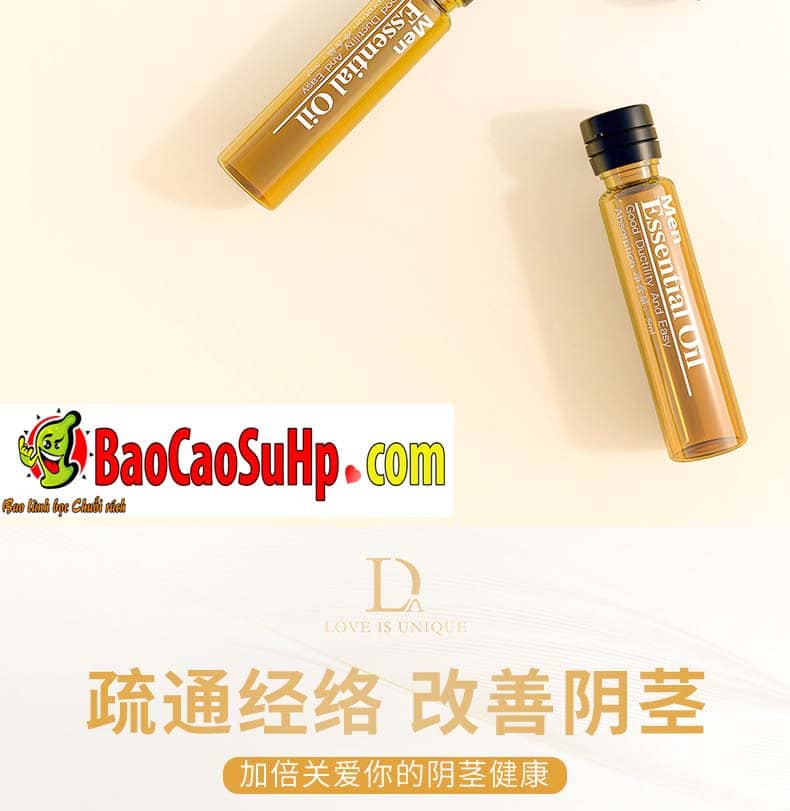 Gel massage body Men tinh dầu thiên nhiên thư giãn da 25ml