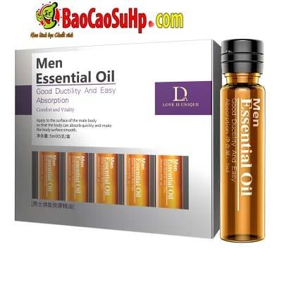 Gel massage body Men Essential Oil 25ml thư giãn kích thích cặp đôi 